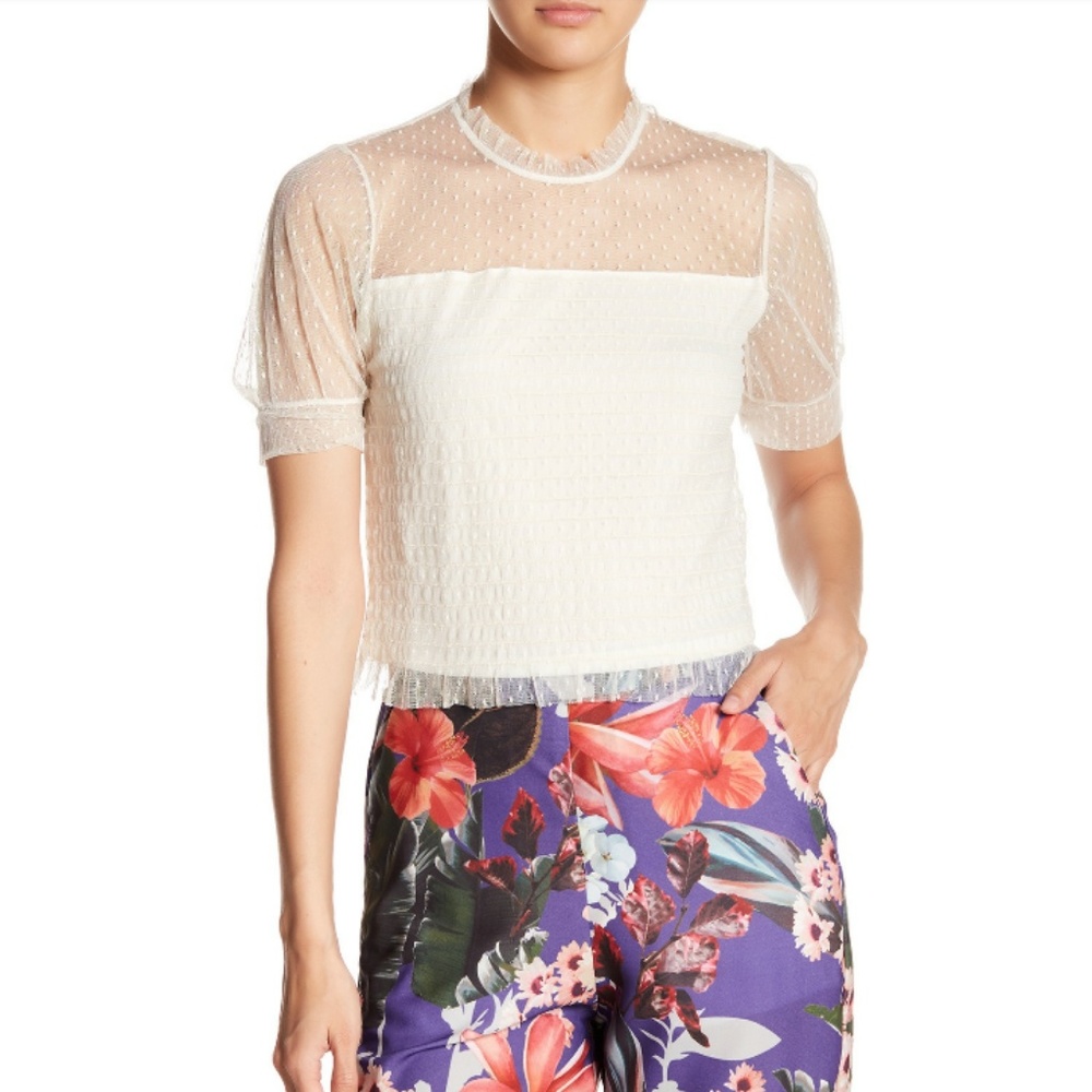 NEW! $90 Romeo & Juliet Couture Lace Blouse